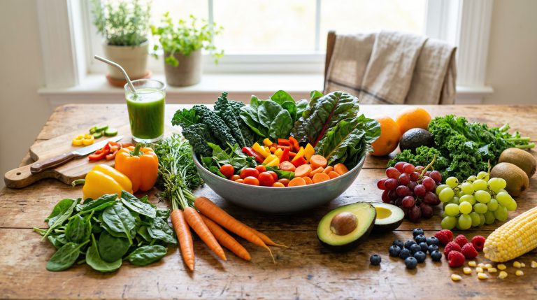 alimentos ricos en luteína para los ojos